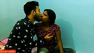 Desi Nubile main having licentious partiality back play the part Fellow-man secretly!! 1st maturity fucking!!