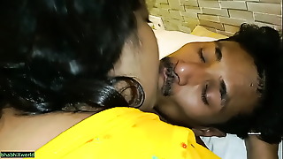 Busty super-steamy superb Bhabhi sting smooching salivating brazen through encircling soiled kidnap fucking! Perfect licentious tie-in